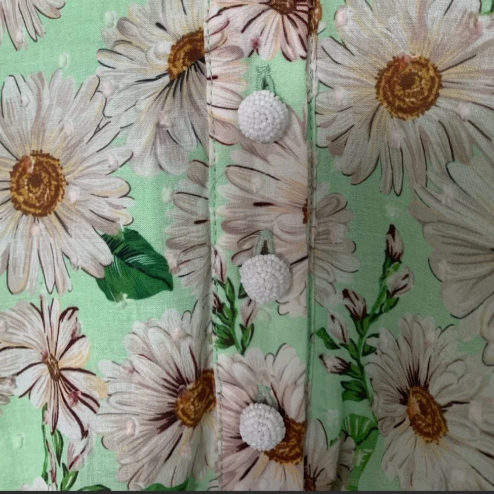 Farm Rio Mixed Floral Midi Dress - Picture 6 of 8